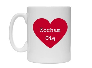 Kubek PREZENT WALENTYNKI wzory