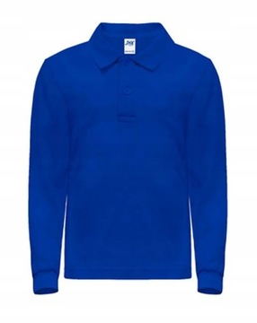 KOSZULKA POLO DZIEC. z długim rękawem 7-8 RB 134
