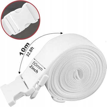 ŁĄCZNIK DO MATERACA PAS ŁĄCZENIE ŁÓŻEK W JEDNO DUŻE 10M*50MM DO HOTELU,DOMU