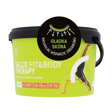 SÓL DO KĄPIELI bocheńska SALCO THERAPY FIT&BODY Gładka Skóra 3 kg