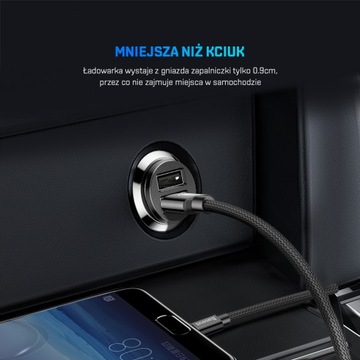 Автомобильное зарядное устройство Baseus Grain 2x USB 5V 3.1A