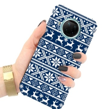 ETUI ANTISHOCK do XIAOMI REDMI NOTE 9 5G Zima Wzor