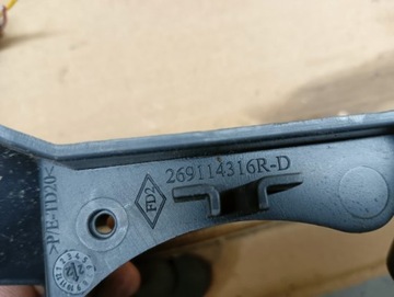 M6 LOGAN II DRŽÁKY HALOGEN PRAVÉ 269114316R