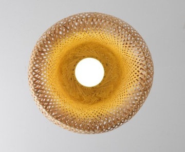 СВЕТИЛЬНИК ИЗ НАТУРАЛЬНОГО БАМБУКА БОХО 38 СМ LOFTHOME