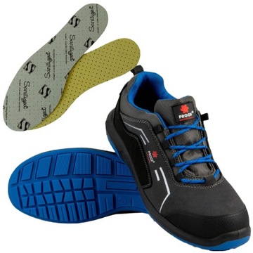 BUTY ROBOCZE OCHRONNE PÓŁBUTY LEKKIE S3 SRC PROOF KAPS7 ROZ. 42 + WKŁADKA