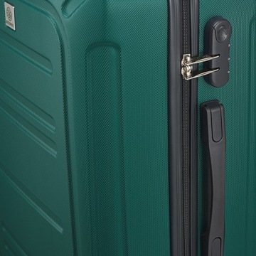BETLEWSKI stredný kufor na cestovnú batožinu na 4 kolieskach uzatvárateľný na zips