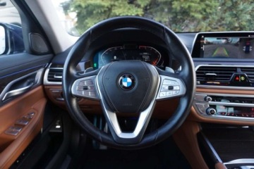 BMW Seria 7 G11-G12 Sedan Facelifting 3.0 730d 286KM 2022 BMW Seria 7 Bezwypadek SalonPL Front PPF Laser Kamery ACC xDrive FV23, zdjęcie 19