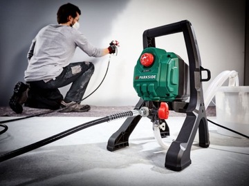 Окрасочный агрегат, окрасочная система, краскопульт Parkside 3112