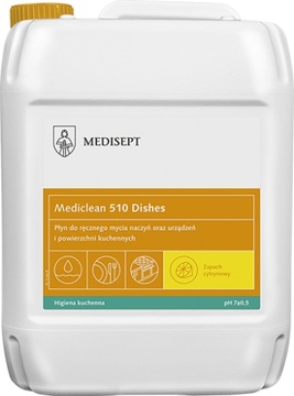 MEDISEPT MEDICLEAN 510 5L CYTRYNA PŁYN DO NACZYŃ