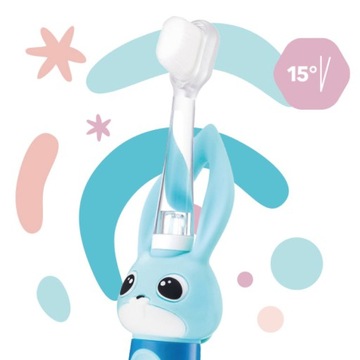 ЗУБНАЯ ЩЕТКА VITAMMY BUNNY BLUE SONIC ДЛЯ ДЕТЕЙ