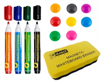 Магнитная доска с сухим стиранием 150х100см.