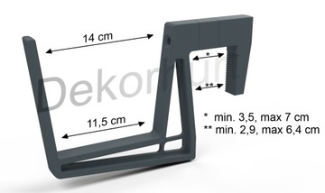 Держатель балконного ящика Lobelia, 4 цвета