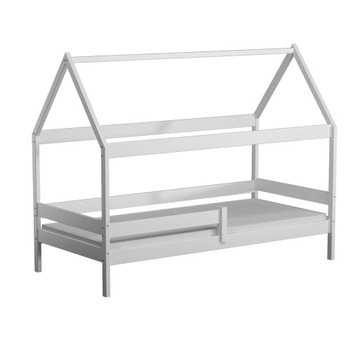 Łóżko Dziecięce DOMEK PLUS 180x90 Drewniane