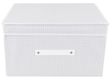 ORGANIZER POKRYWA PRZECHOWYWANIA UBRAŃ RĘCZNIKÓW POJEMNIK PUDEŁKO 40x30x25