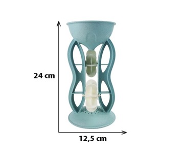Набор песка WOOPIE GREEN с катушкой и лейкой 10 шт. БИОРАЗЛАГАЕМЫЙ