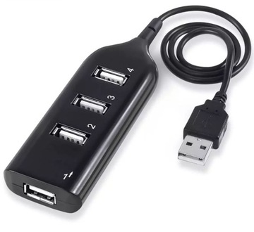 USB-концентратор, 4 порта, разветвитель 2.0