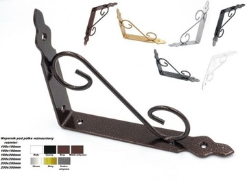 ДЕКОРАТИВНЫЙ УГЛОВОЙ КРОНШТЕЙН 100х150 БЕЛЫЙ