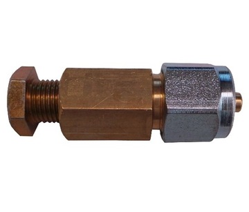 Złączka naprawcza MIEDŹ 6mm - RURA FARO 6mm (dn5)