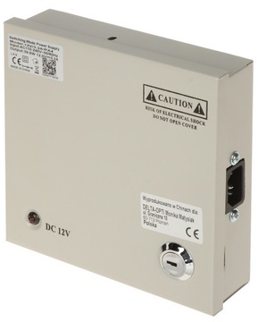 БЛОК ПИТАНИЯ ДЛЯ 4 КАМЕР ВИДЕООБЩЕНИЯ 12 В постоянного тока 3,3 А В КОРПУСЕ