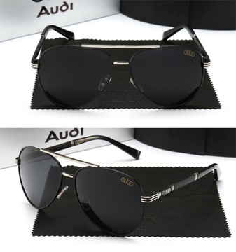 СОЛНЦЕЗАЩИТНЫЕ ОЧКИ AUDI + ЧЕХОЛ + УФ-ФИЛЬТР
