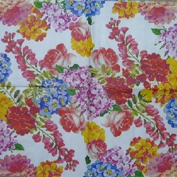 serwetki IHR 33x33 - 20szt - 30009 kwiaty