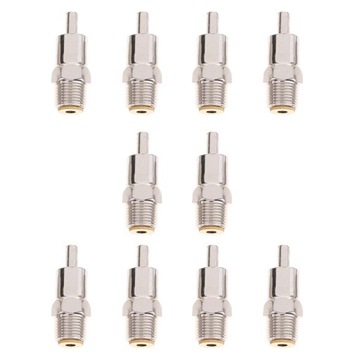 10 шт. металлическая автоматическая поилка для воды