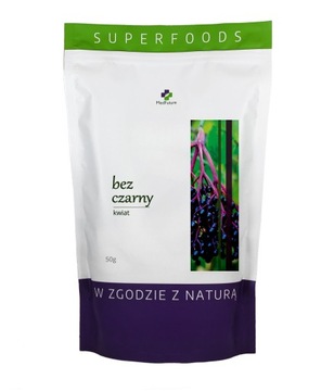 Kwiat bzu czarnego 50g bez czarny suszony