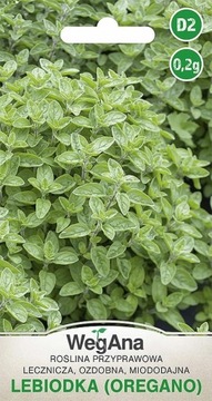 OREGANO Lebiodka pospolita Lecznicza wegana 0,2g nasiona