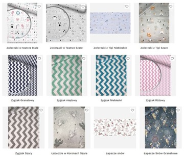 НАВОЛОЧКА JASKIEK 100% ХЛОПОК МНОГО УЗОРОВ 60х60СМ
