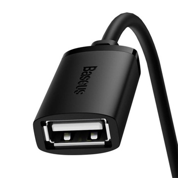 КАБЕЛЬ BASEUS АДАПТЕР-УДЛИНИТЕЛЬ USB-КАБЕЛЯ АДАПТЕР 2X USB-A 2.0 1,5 М