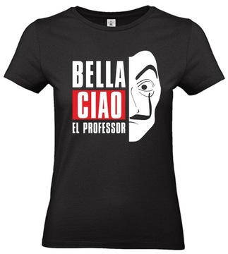 DOM Z PAPIERU KOSZULKA La Casa De Papel S LC04W