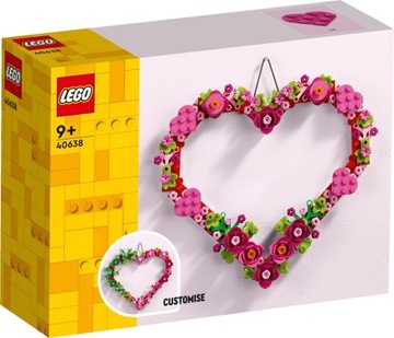 LEGO ICONS 40638 Ozdoba w kształcie serca