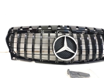Mercedes CLA W117 GT 2016 Решетка радиатора - ПОЛНЫЙ ЧЕРНЫЙ