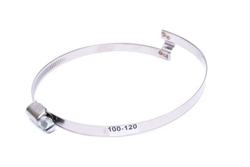 SPIRO CLAMP КИСЛОТОСТОЙКИЙ ТРУБНЫЙ ЗАЖИМ W4 ДИАПАЗОН 100-120 мм INOX