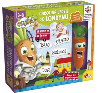 CAROTINA JEDZIE DO LONDYNU LISCIANI GRA