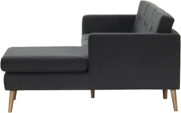 YORK угловой диван (Ontario 96 - Антрацит)