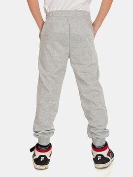 СПОРТИВНЫЕ БРЮКИ ДЛЯ МАЛЬЧИКОВ, ХЛОПОК, серые 140-146