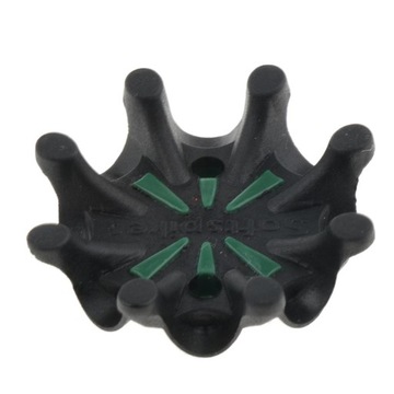 20 szt. Buty do golfa Kolce 3x1,5 cm Ciemnozielone