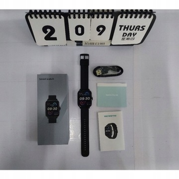 WIELOFUNKCYJNY SMARTWATCH MĘSKI MILITARNY ROZMOWY