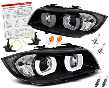 BMW E91 LCI 08-12 LAMPY reflektory LED RINGI 3D H7