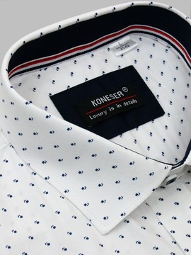 koszula męska krótki rękaw 100% bawełna XL 42-43/176-82