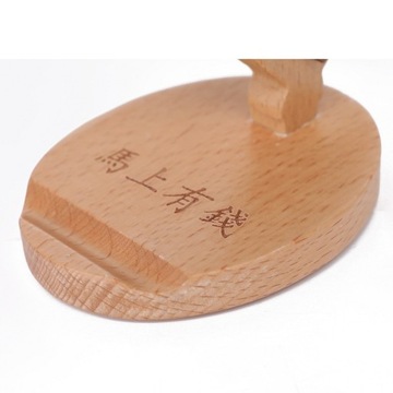 ЛЕГКАЯ ПОДСТАВКА ДЛЯ ТЕЛЕФОНА В ФОРМЕ ЛОШАДИ ЭРГОНОМИЧНАЯ ПРОЧНАЯ ДЕРЕВЯННАЯ РУЧКА