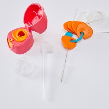 Komplet 5 szczoteczek do bidonów i słomek, b.box