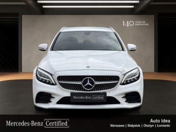 Mercedes Klasa C W205 Kabriolet Facelifting 1.5 200 184KM 2019 Mercedes-Benz C 200 Salon Polska, AMG Line 4x4, LE, zdjęcie 7
