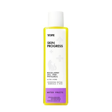 YOPE Micelarny nawilżający żel pod prysznic Lekko Owocowy WATERFRUITS 200ml