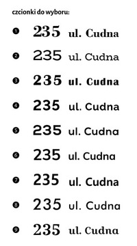 ТАБЛИЧКА С НОМЕРОМ ДОМА И АДРЕСОМ 30х20 см 3D