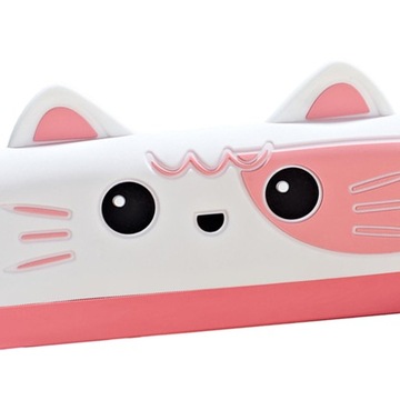 Губная гармошка с 16 отверстиями, портативный музыкальный инструмент с мультяшным котом