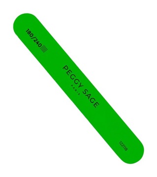Peggy Sage Mini pilnik do paznokci neon, zielony