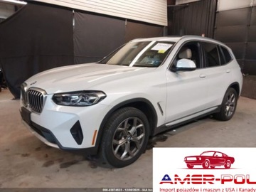 BMW X3 G01 2022 BMW X3 XDrive30i 2022, 2.0L R4 248KM, 4x4, od ubezpieczalni 2.0 Benzyna