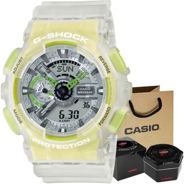 ZEGAREK MĘSKI CASIO G-SHOCK 20 BAR WYTRZYMAŁY NEON